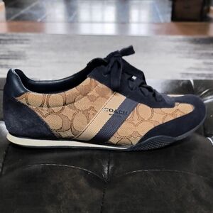 Coach Brown and Black Sneakers